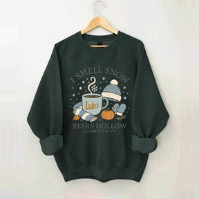 I Smell Snow Stars Hollow Sweatshirt