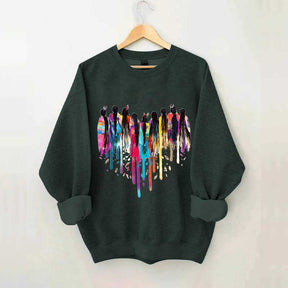 MMIW Feather Indigenous Pride Sweatshirt