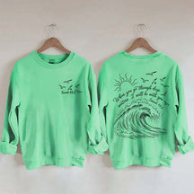 When You Go Through Deep Waters Sweatshirt