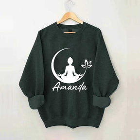 Personalized Yoga Name Sweatshirt