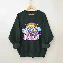 Rainbow School Book Lover Sweatshirt