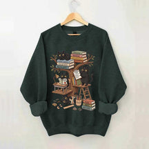 First Day Of School Black Cat Teacher Sweatshirt