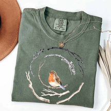 Cute Bird Lover Peace T-Shirt