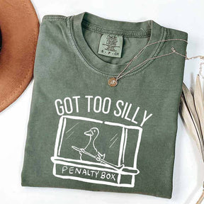 Hockey Got Too Silly Penalty Box T-Shirt