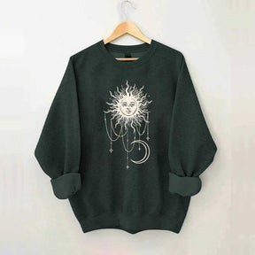Widow's Bay Patricia Celestial Sun Moon Sweatshirt