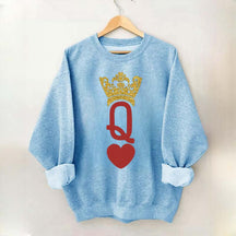 Queen Of Hearts Sweatshirt