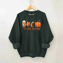 Tis The Season Coffee Football Sweatshirt