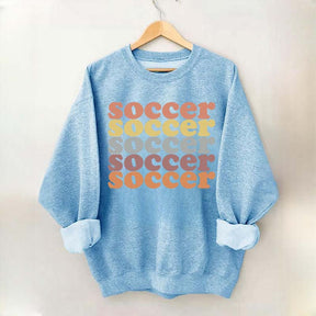 Soccer Repeat Funny Sweatshirt