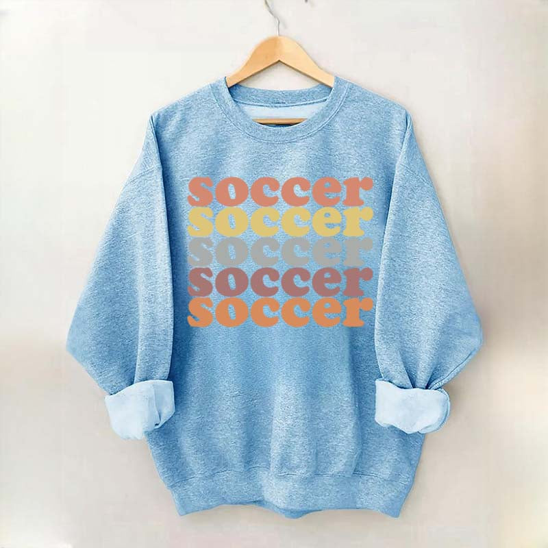 Soccer Repeat Funny Sweatshirt