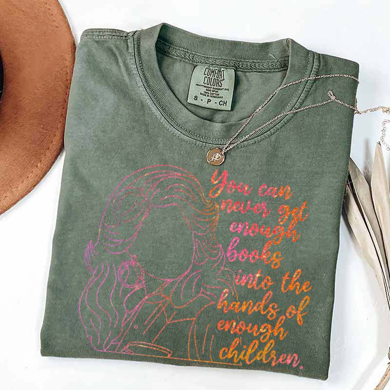 Book Dolly Parton Reading Enthusiast T-Shirt