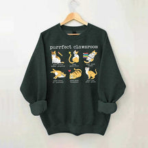 Teacher Puns Cat Lover Sweatshirt