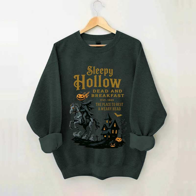 Sleepy Hollow Halloween Horse Sweatshirt