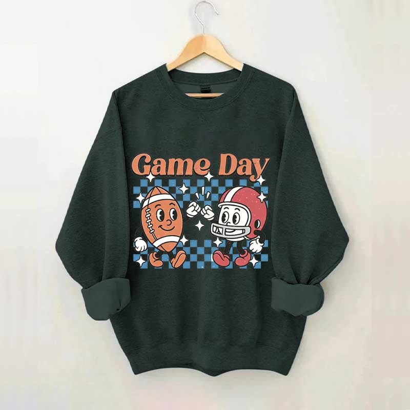 Cute Football Game Day Sweatshirt