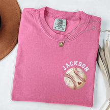 Custom Baseball Tball Mom T-Shirt