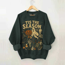 Tis' the Season Pumpkin Ghost Cute Sweatshirt