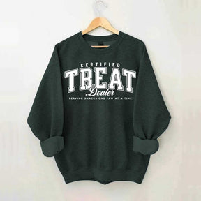 Certified Treat Dealer Pet Lovers Sweatshirt