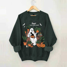 Oops I Got Another Plant Ghost Sweatshirt