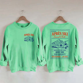 Custom Ski Club Bachelorette Sweatshirt