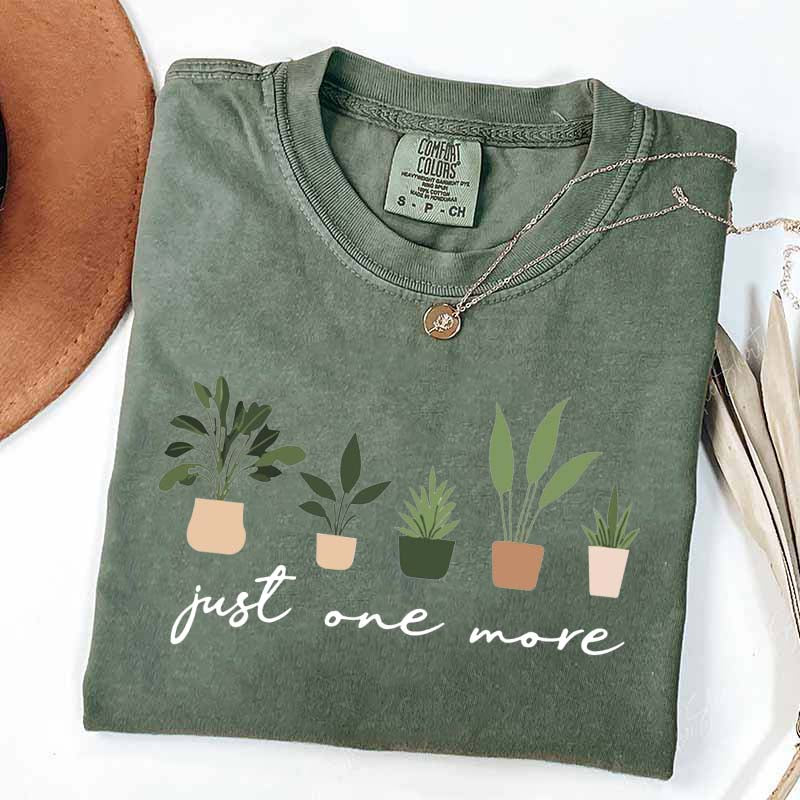 Just One More Botanical T-Shirt