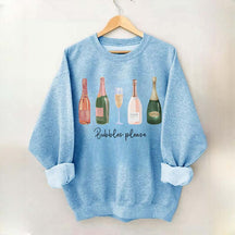 Bubble Please Champagne Sweatshirt