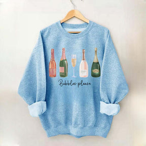 Bubble Please Champagne Sweatshirt