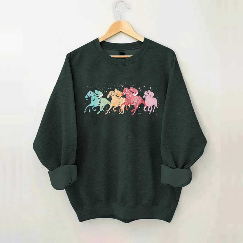 Churchill Downs Horse Racing Sweatshirt