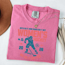 Hockey Lover Merch Feminist T-Shirt