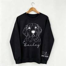 Personalized Pet Photo Dog Cat Sweatshirt