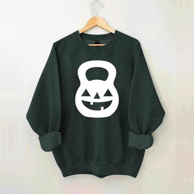 Kettlebell Pumpkin Sweatshirt