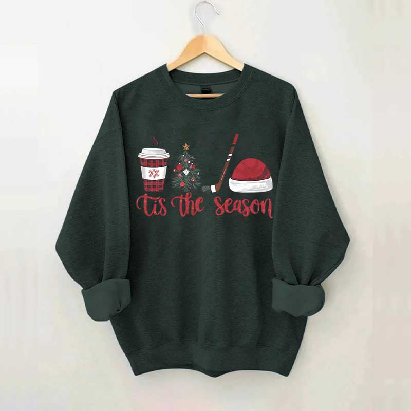 Christmas Hockey Lover Sweatshirt
