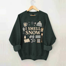 I Smell Snow Christmas Sweatshirt