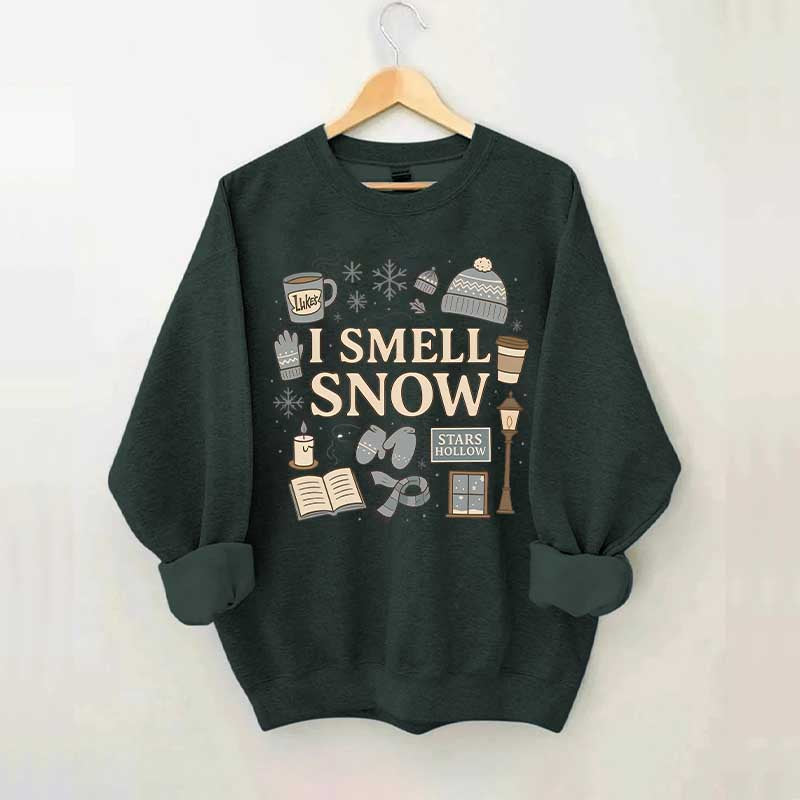 I Smell Snow Christmas Sweatshirt