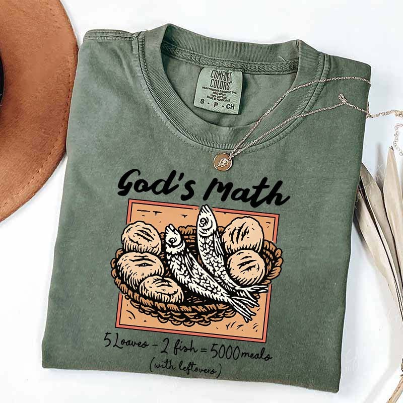 God's Math Religious T-Shirt