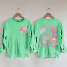 Comfort Colors Wildflower Mental Health Sweatshirt