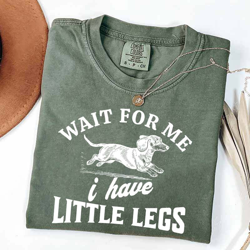 I Have Little Legs Dachshund T-Shirt