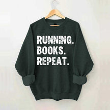 Running Books Repeat Sweatshirt