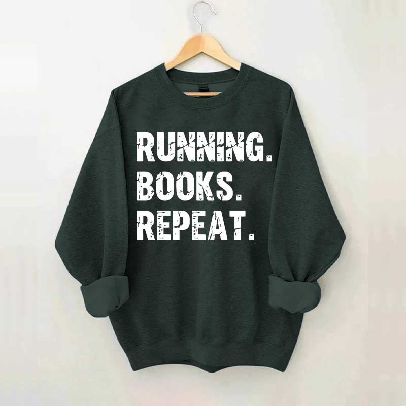 Running Books Repeat Sweatshirt