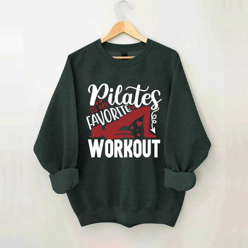 Pilates Workout Statement Sweatshirt