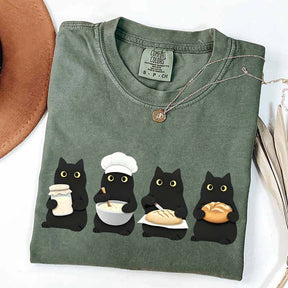 Black Cats Sourdough T-Shirt