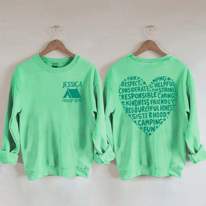 Custom Camp Sweatshirt