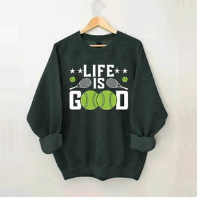 Tennis Players Retro Vintage Sweatshirt