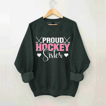 Ice Hockey Girl Motivational Sweatshirt