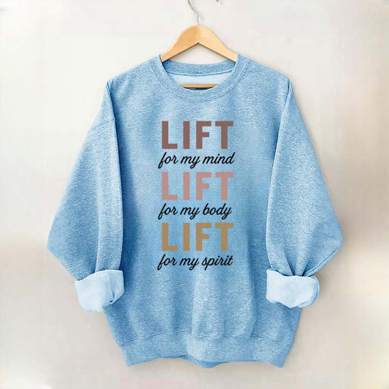 Fitness Motivation Weightlifting Sweatshirt