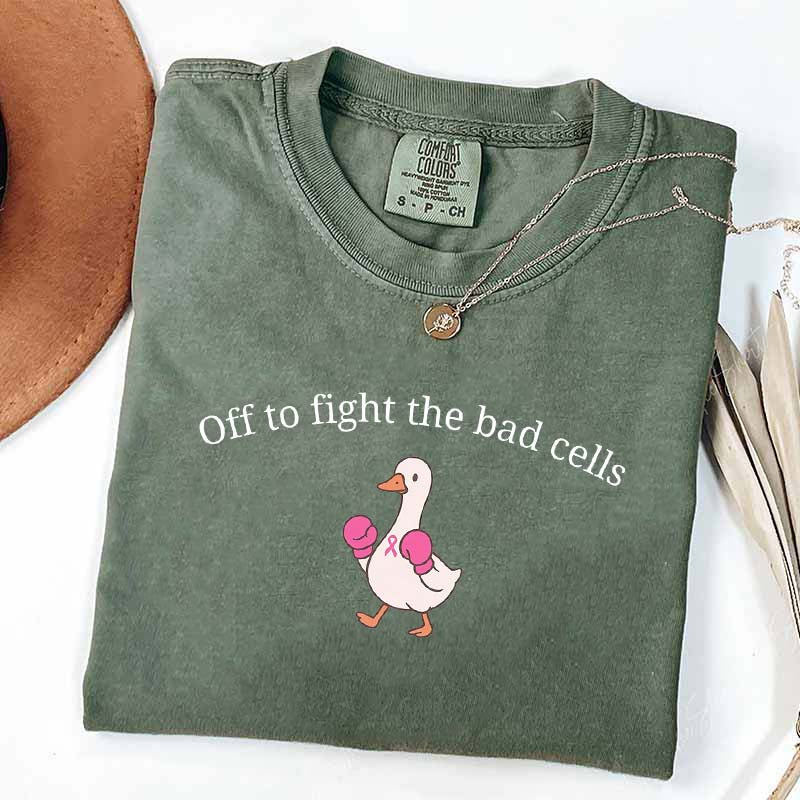 Off To Fight The Bad Cells T-Shirt