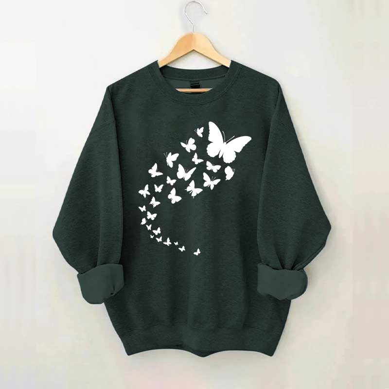 Butterfly Autumn Cute Sweatshirt