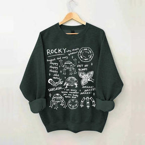 AMAZE Space Monster Rocky Sweatshirt