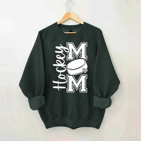 Hockey Mom Heart Simple Sweatshirt