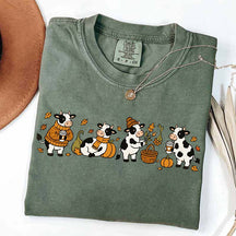 Pumpkin Patch Cozy Season Fall October T-Shirt
