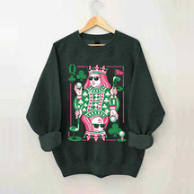 Queen of Clubs Golf Sweatshirt
