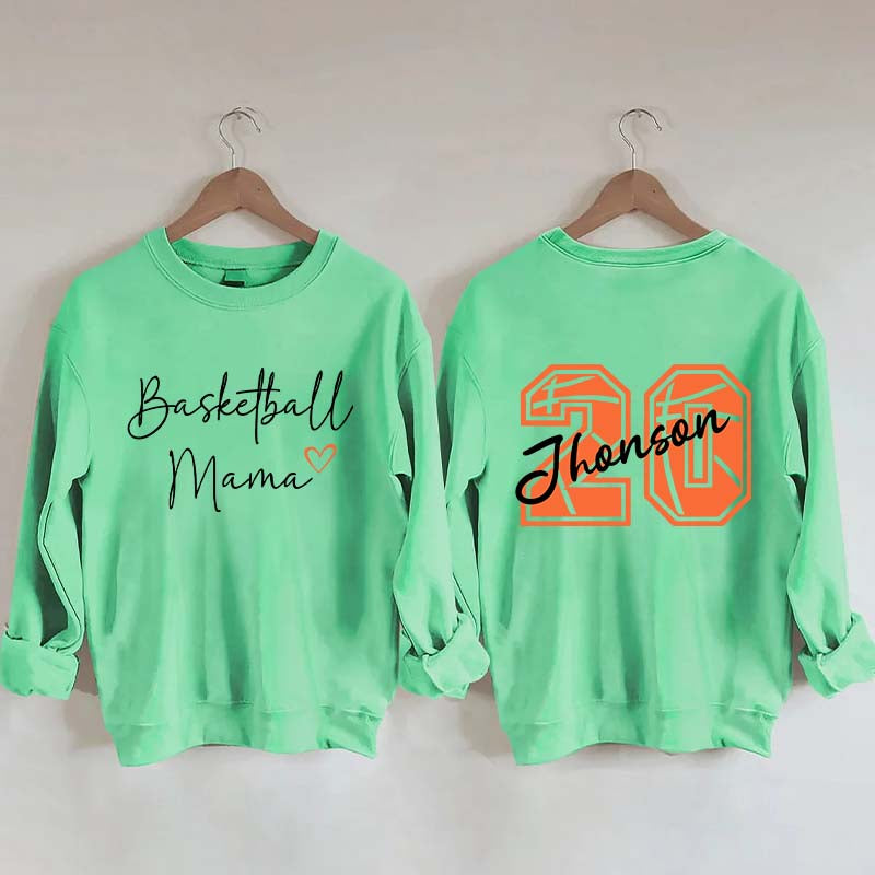 Custom Basketball Mom Love Sweatshirt